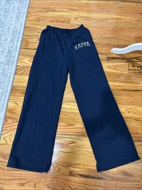 Women's Navy Jogger Pants Kappa
